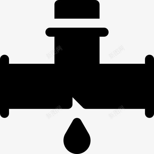 漏水水管工47填充svg_新图网 https://ixintu.com 漏水 水管 管工 填充
