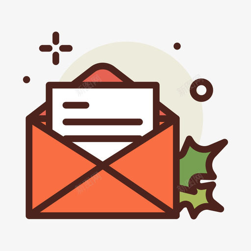 信纸圣诞310线形颜色svg_新图网 https://ixintu.com 信纸 圣诞 线形 颜色
