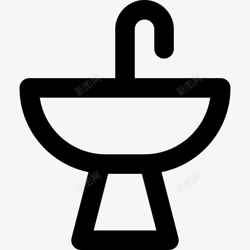 水槽家装62线性svg_新图网 https://ixintu.com 水槽 家装 线性