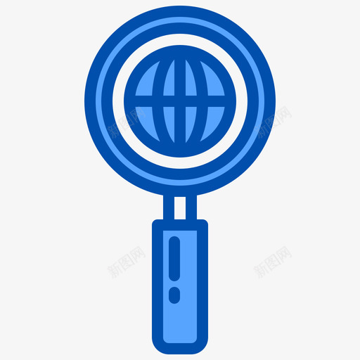 搜索搜索引擎优化在线营销12蓝色svg_新图网 https://ixintu.com 搜索 搜索引擎 优化 在线 营销 蓝色
