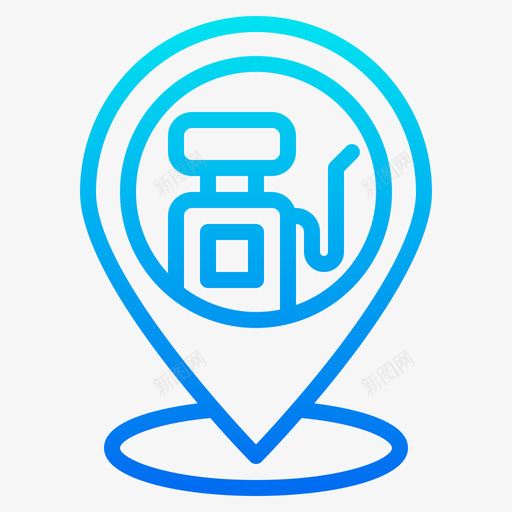 加油站导航和地图1坡度svg_新图网 https://ixintu.com 加油站 导航 地图 坡度