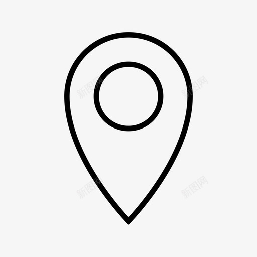 位置坐标定位销svg_新图网 https://ixintu.com 位置 坐标 定位 地图