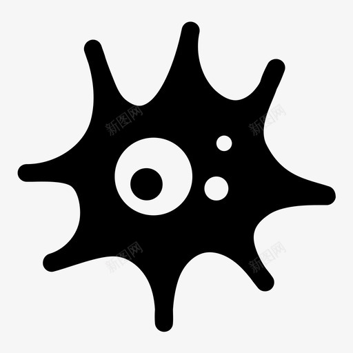 病毒细菌人体部位图标集1svg_新图网 https://ixintu.com 细菌 病毒 人体 部位 图标