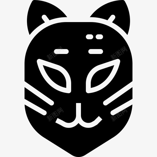 Kitsune日本87填充svg_新图网 https://ixintu.com Kitsune 日本 填充