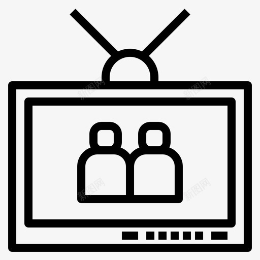 电视屏幕复古声音电视svg_新图网 https://ixintu.com 电视 电视屏 屏幕 复古 声音 手表