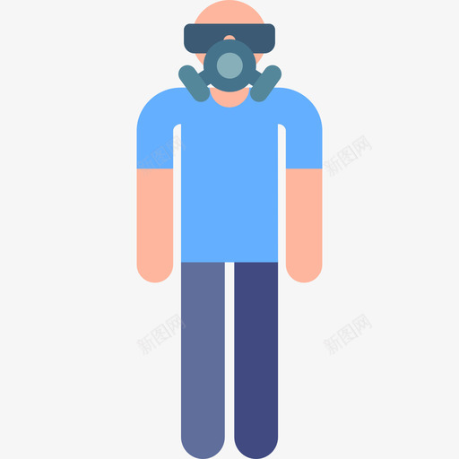 面罩工作安全1彩色svg_新图网 https://ixintu.com 面罩 工作 安全 彩色