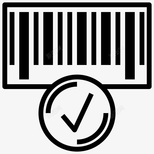 条形码条形码和二维码12线性svg_新图网 https://ixintu.com 条形码 二维 线性