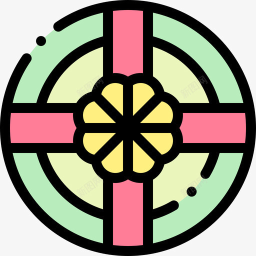 礼物节礼日8线性颜色svg_新图网 https://ixintu.com 礼物 节礼日 线性 颜色