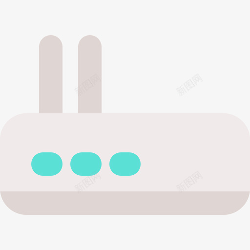 Wifi路由器技术设备2扁平svg_新图网 https://ixintu.com Wifi 路由器 技术 设备 扁平