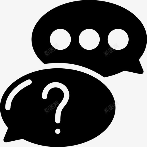气泡演讲自由职业者5填充svg_新图网 https://ixintu.com 气泡 演讲 自由职业者 填充