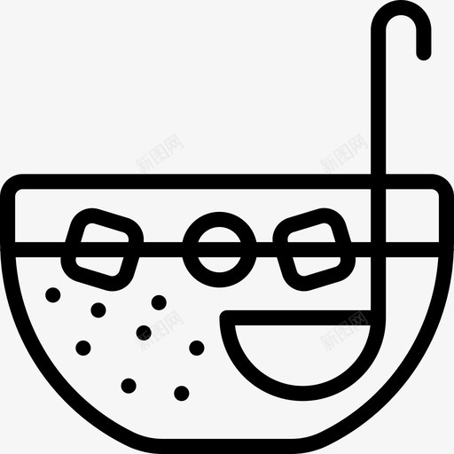 碗派对时间2直线型svg_新图网 https://ixintu.com 派对 时间 直线 线型