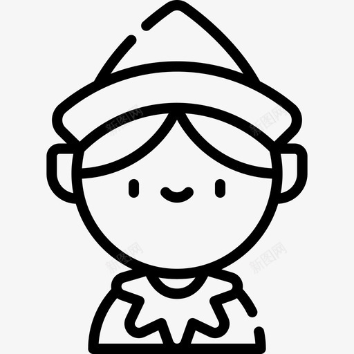 精灵圣诞假期直系svg_新图网 https://ixintu.com 精灵 圣诞 假期 直系