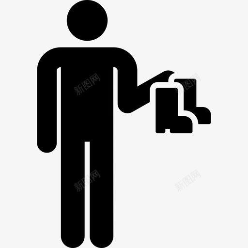 靴子工作安全填充svg_新图网 https://ixintu.com 靴子 工作 安全 填充