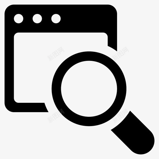 搜索网站查找网站营销研究svg_新图网 https://ixintu.com 研究 搜索网站 查找 网站 营销 在线 网络 电子商务 字形 图标