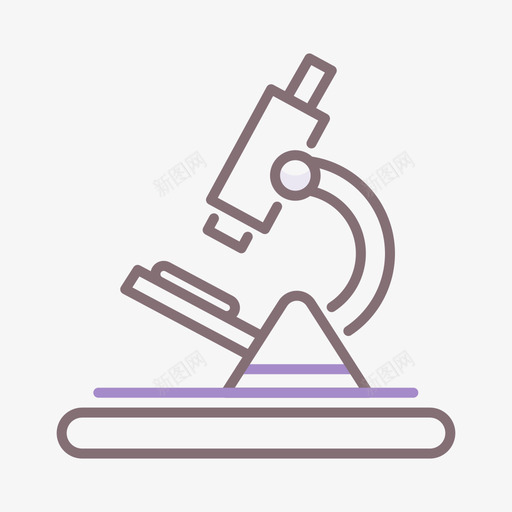 显微镜私家侦探线性颜色svg_新图网 https://ixintu.com 显微镜 私家侦探 线性 颜色