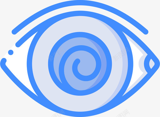 眼睛超自然活动3蓝色svg_新图网 https://ixintu.com 眼睛 超自然 活动 蓝色