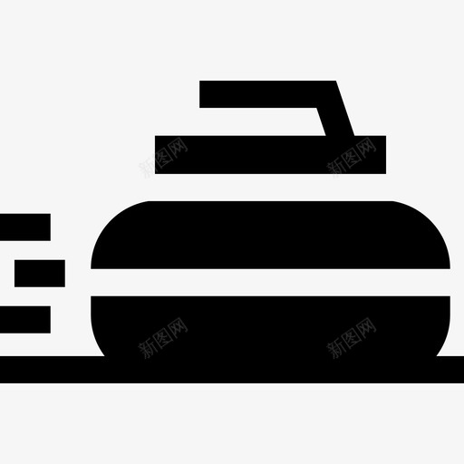 冰壶冬季运动35填充svg_新图网 https://ixintu.com 冰壶 冬季运动 填充