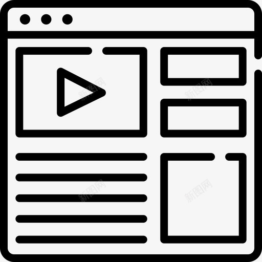 布局用户体验32线性svg_新图网 https://ixintu.com 布局 用户 体验 线性