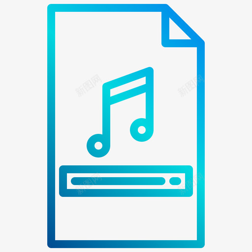 音乐搜索引擎优化在线营销9线性梯度svg_新图网 https://ixintu.com 音乐 搜索引擎 优化 在线 营销 线性 梯度
