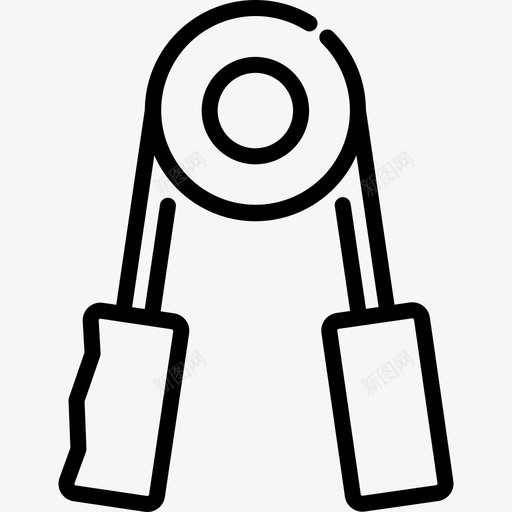 手握健身肌肉svg_新图网 https://ixintu.com 手握 健身 肌肉 力量 体育器材