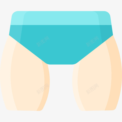 腿部健身117扁平svg_新图网 https://ixintu.com 腿部 健身 扁平