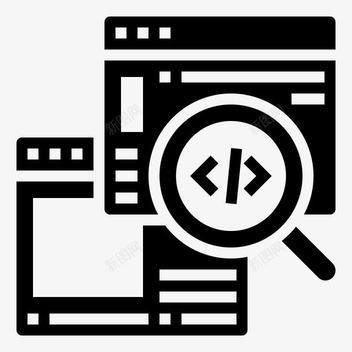 编码网页设计158字形svg_新图网 https://ixintu.com 编码 网页设计 字形