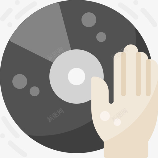 音乐节目主持人派对庆典20平铺svg_新图网 https://ixintu.com 音乐 节目主持人 派对 庆典 平铺