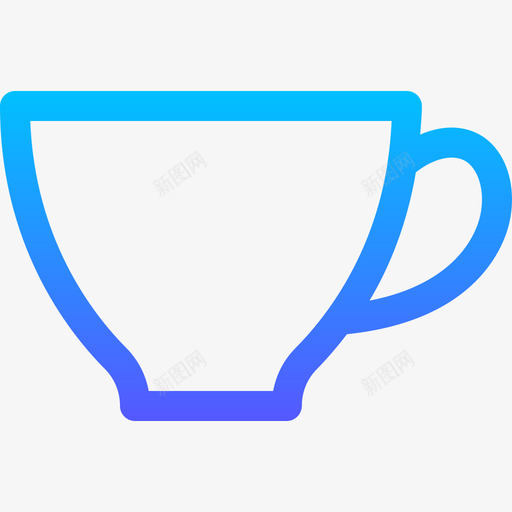 马克杯家居用品41线性颜色svg_新图网 https://ixintu.com 马克 家居用品 线性 颜色