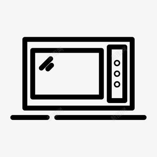 烤箱厨师热的svg_新图网 https://ixintu.com 烤箱 厨师 热的 微波炉 厨房