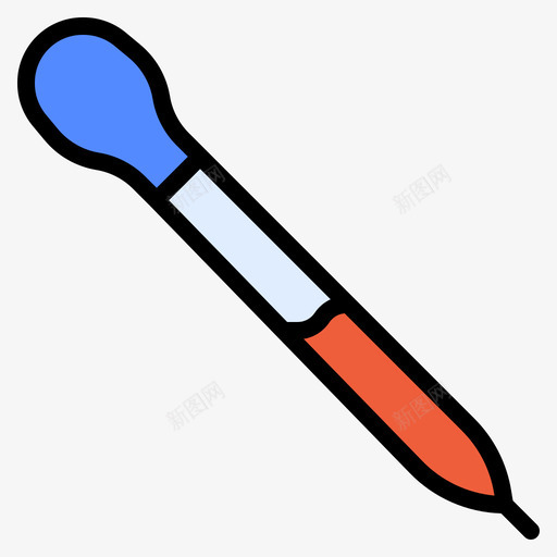 医用230线色吸管svg_新图网 https://ixintu.com 医用 线色 吸管