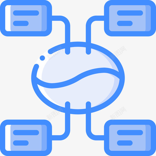 豆农业70蓝色svg_新图网 https://ixintu.com 农业 蓝色