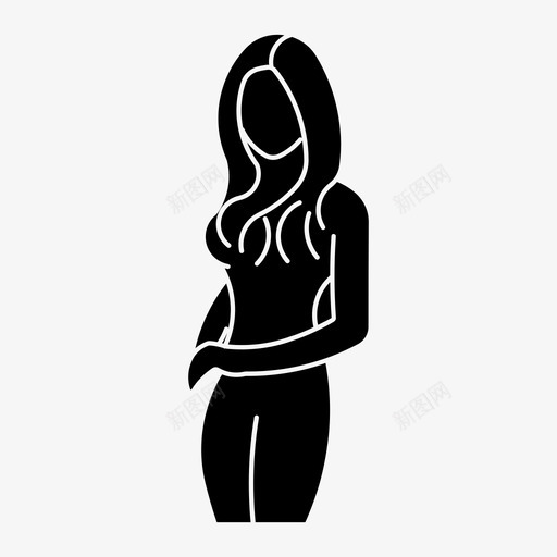美丽的女孩美丽优雅svg_新图网 https://ixintu.com 美丽 女孩 优雅 女人
