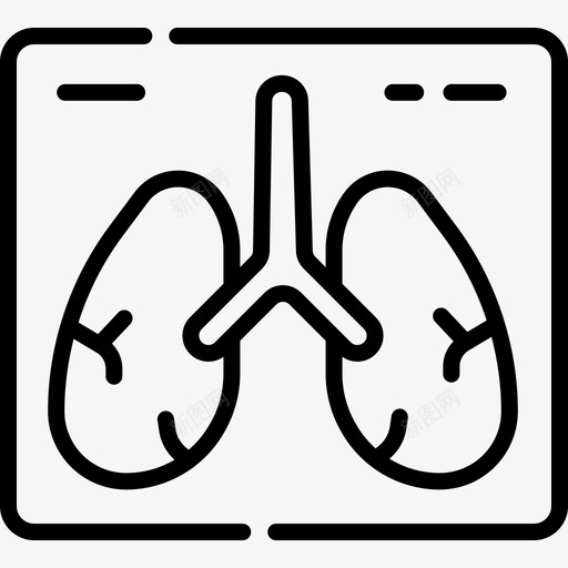 X光医学57线性svg_新图网 https://ixintu.com 医学 拍X光线 线性