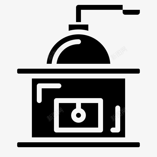咖啡研磨机咖啡磨咖啡店固体svg_新图网 https://ixintu.com 咖啡 研磨机 咖啡店 固体