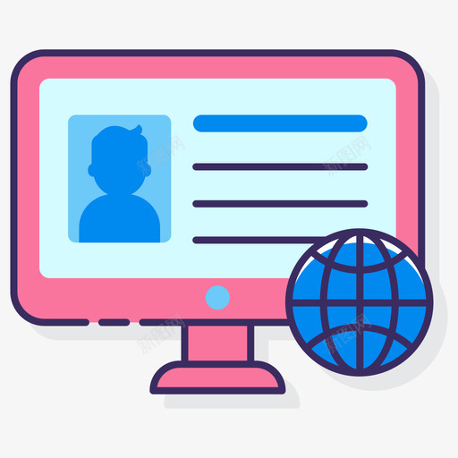 在线简介私家侦探2线性颜色svg_新图网 https://ixintu.com 在线 简介 私家侦探 线性 颜色