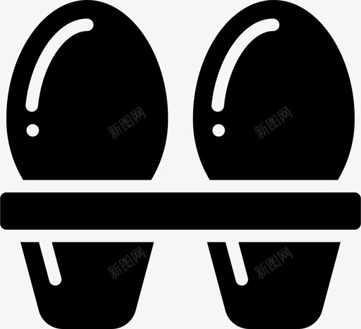 鸡蛋农业73填充svg_新图网 https://ixintu.com 鸡蛋 农业 填充