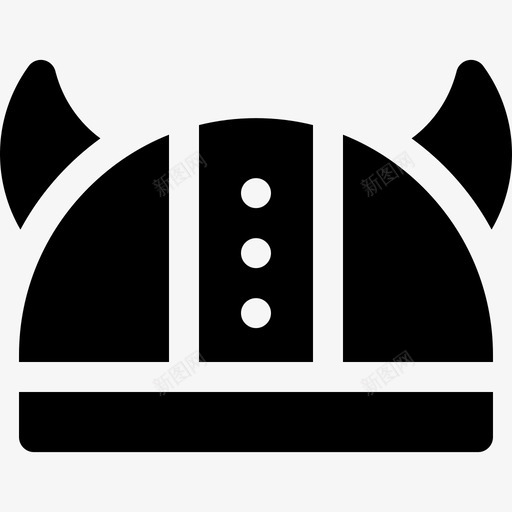 维京人头盔维京21号填充型svg_新图网 https://ixintu.com 维京 京人 头盔 21号 填充型