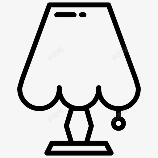灯具家具57线性svg_新图网 https://ixintu.com 灯具 家具 线性