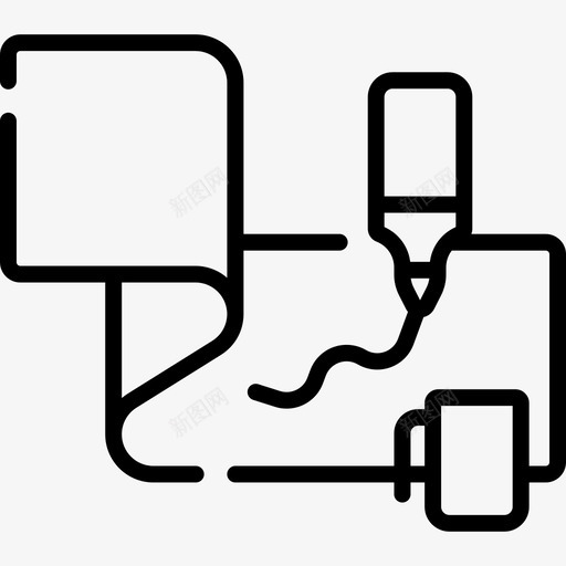 素描设计思维91线性svg_新图网 https://ixintu.com 素描 设计 思维 线性