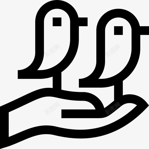 小鸟善良1直系svg_新图网 https://ixintu.com 小鸟 善良 直系