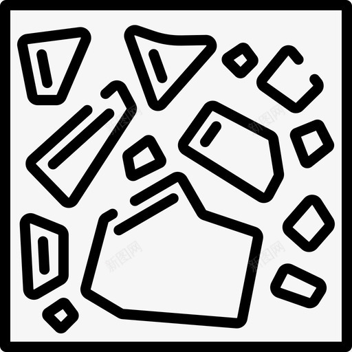 冰北极35线性svg_新图网 https://ixintu.com 北极 线性