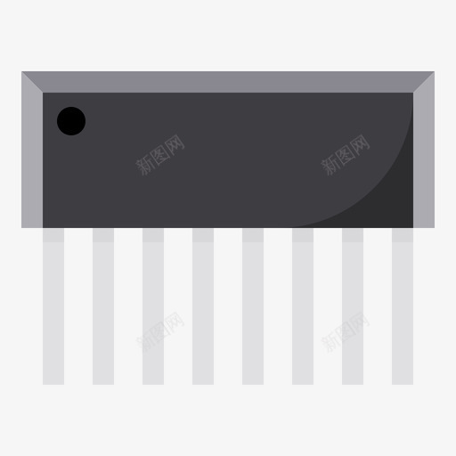 半导体半导体2扁平svg_新图网 https://ixintu.com 半导体 扁平