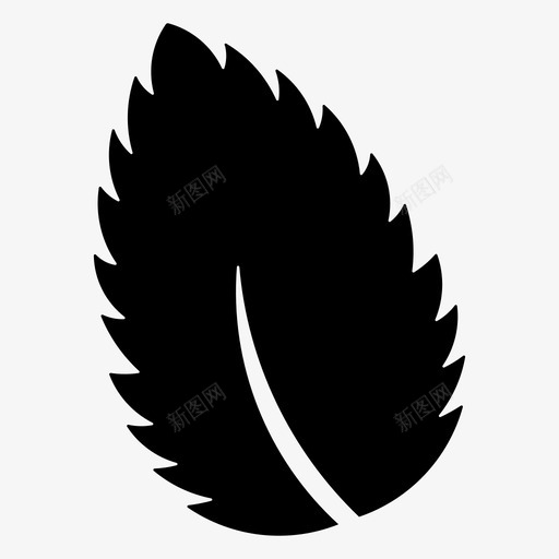 薄荷叶食品健康svg_新图网 https://ixintu.com 薄荷 荷叶 食品 健康 蔬菜