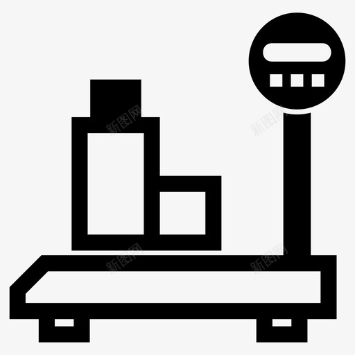 体重体重减轻体重秤svg_新图网 https://ixintu.com 体重 减轻