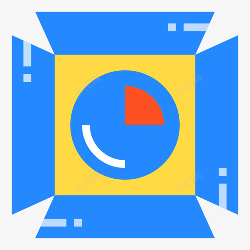 聚光灯灯13平svg_新图网 https://ixintu.com 聚光灯