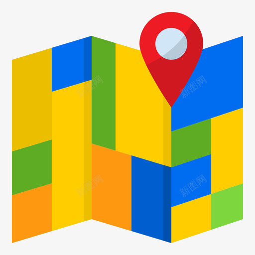 地图导航和地图4平面图svg_新图网 https://ixintu.com 地图 导航 平面图