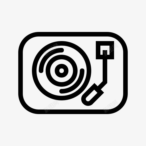 音乐盒派对声音svg_新图网 https://ixintu.com 音乐盒 派对 声音 生日