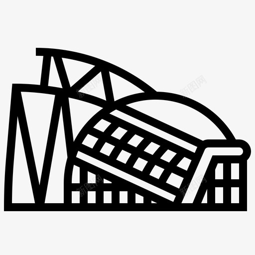建筑城市地标svg_新图网 https://ixintu.com 建筑 西班牙 城市 地标