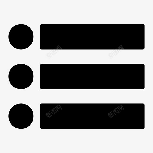 菜单项目符号列表布局svg_新图网 https://ixintu.com 菜单 项目 符号 列表 布局 视图