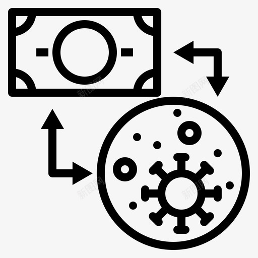 金钱医疗保健26线性svg_新图网 https://ixintu.com 金钱 医疗保健 线性